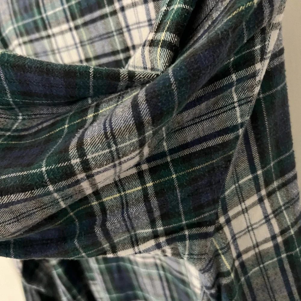 Vintage plaid Tigger sleep shirt / nightshirt, L / XL - Picture 8 of 9